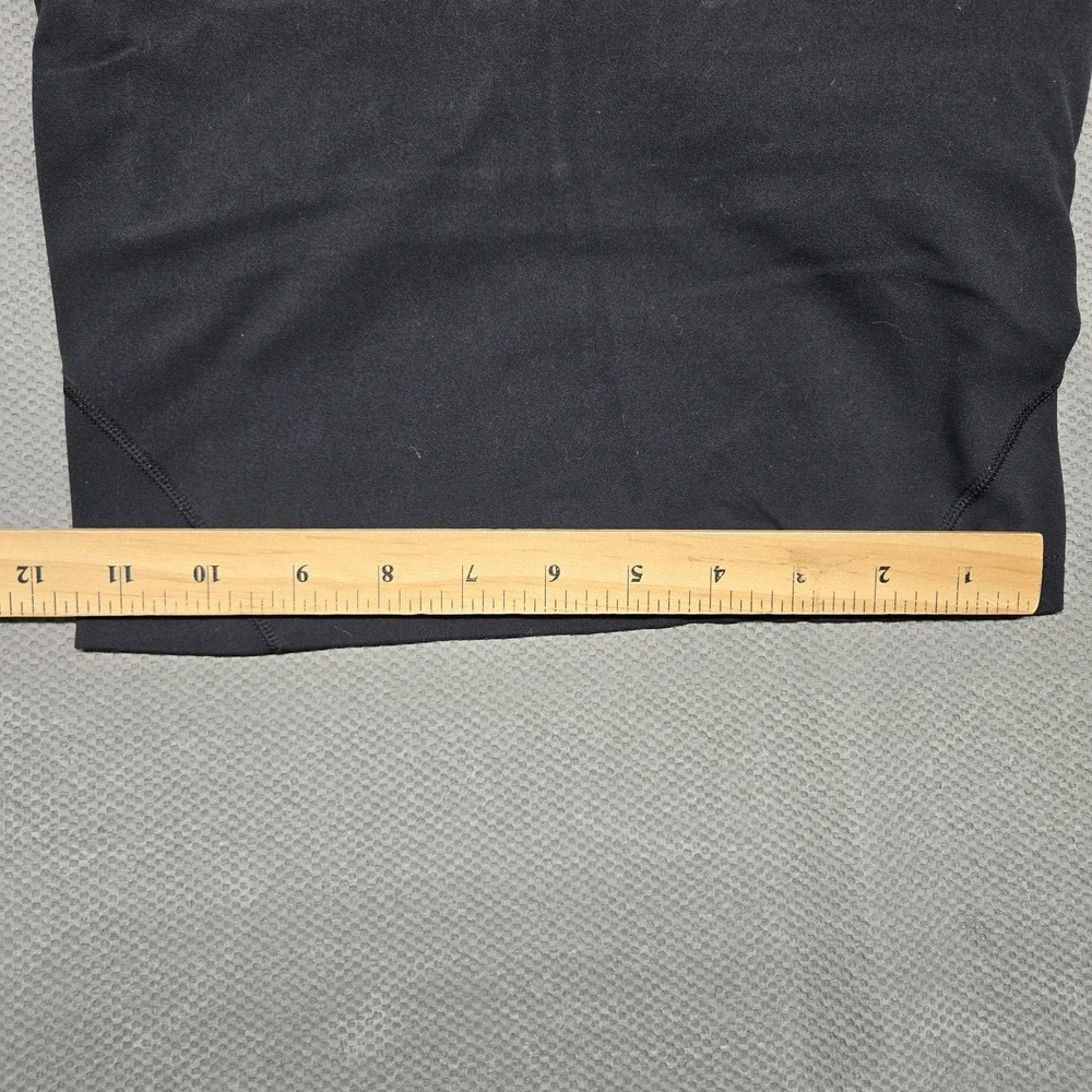 Lululemon Longline Sports Bra Tank Womens Small Black V Neck‎ Yoga Athletic